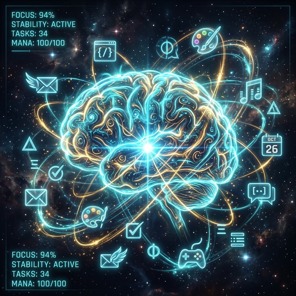 Foco e TDAH: Por que a Gamificação é a Melhor Amiga do Cérebro Neurodivergente